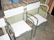 Réfection de toiles de fauteuils en Batyline
