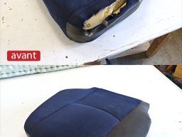 20220000 Sellerie auto - Réfection de l'assise d'un tracteur avant & après (1)